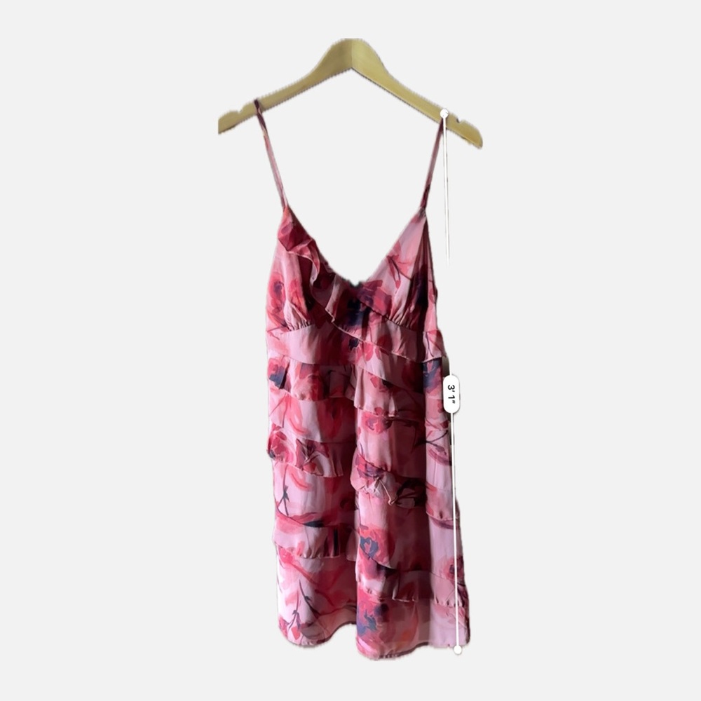 Wild Fable Floral Ruffle Pink Top/Dress
